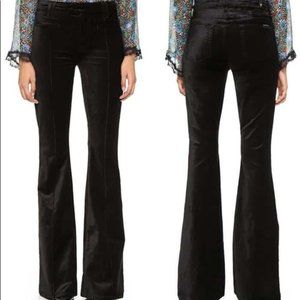 7 For All Mankind Pintuck Velvet Trousers - Size 27 - Worn Once - Perfect